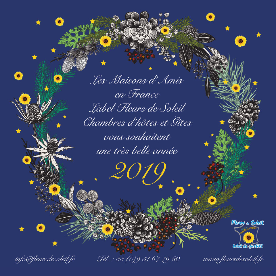 Chambres d'hôtes et gites recherche label fleurs de soleil